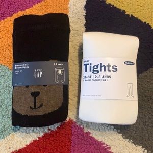 Gap & Old Navy toddler tights